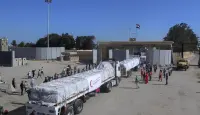 شاحنات المساعدات