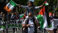 من التظاهرات في دبلن تضامناً مع فلسطين - أرتور ويداك/Getty