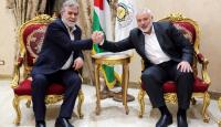 اسماعيل هنية رئيس المكتب السياسي لحركة حماس وزياد النخالة