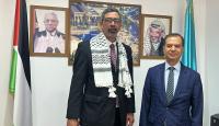 السفير منتصر أبو زيد مع نظيره الفنزويلي