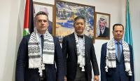 السفير منتصر أبو زيد مع نظيريه التايلندي والمقدوني
