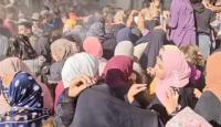 طوابير طلبا للغذاء في قطاع غزة