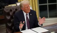 الرئيس الأمريكي دونالد ترامب
