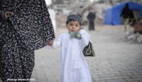 صلاة العيد في معسكر جباليا
