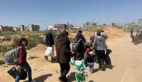 نزوح المواطنين في قطاع غزة