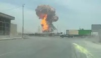 انفجار ميناء بندر عباس
