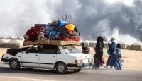 نزوح المواطنين في قطاع غزة