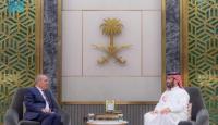 ولي العهد السعودي ونائب رئيس فلسطين