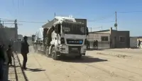 توزيع المساعدات الإنسانية