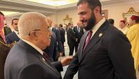 الرئيس الفلسطيني محمود عباس والسوري الشرع