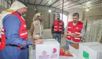 المساعدات الإغاثية قطاع غزة