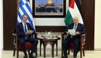 الرئيس عباس ورئيس الوزراء اليوناني
