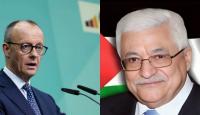 الرئيس محمود عباس و المستشار الألماني فريدريك ميرتس