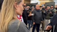 انجلينا جولي في معبر رفح