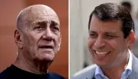 محمد دحلان أولمرت