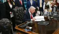 الرئيس الأمريكي دونالد ترامب