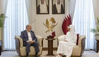 وزير الخارجية القطري وخليل الحية