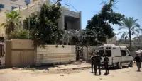 المنزل الذي اعتقل فيه المسؤول الأمني معين العرابيد في غزة
