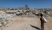 مشهد من قطاع غزة