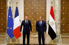 الرئيس المصري ونظيره الفرنسي