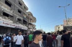الشقة التي استهدف فيها نسمان مع عائلته بحي النصر غرب مدينة غزة