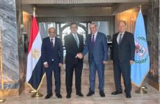 لقاء رئيس المخابرات العامة المصرية ووفد السلطة الفلسطينية