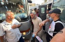 احد المعتقلين المفرج عنهم