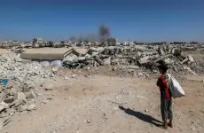 مشهد من قطاع غزة