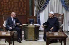 الهباش وأحمد الطيب في لقاء سابق