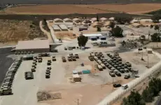 موقع القاعدة العسكرية لقوة الاستقرار الدولية في قطاع غزة