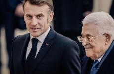الرئيس عباس وماكرون
