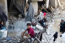 معاناة أطفال غزة من أهوال الحرب