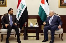 الرئيس عباس ورئيس الوزراء العراقي