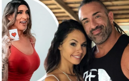 المصارع "غايب توفت" المعروف بـ "تايلر ريكس" وزجته