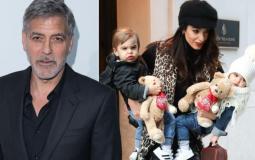 جورج كلوني وزوجته أمل علم الدين