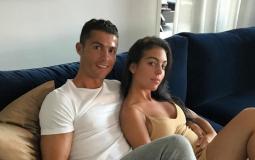 لاعب كرة القدم الشهير كريستيانو رونالدو، وخطيبته عارضة الأزياء جورجينا رودريغز