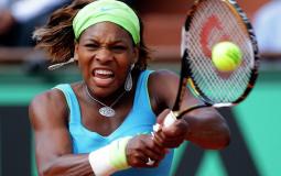 لاعبة التنس الأمريكية الشهيرة سيرينا ويليامز