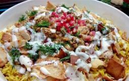 صينية رز بالشاورما