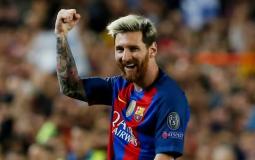 الأرجنتيني ليونيل ميسي نجم برشلونة