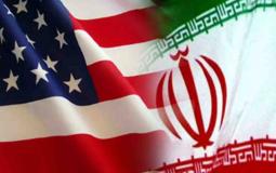 علم أمريكا وإيران