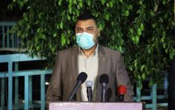 الدكتور أشرف القدرة، المتحدث بإسم وزارة الصحة في قطاع غزة