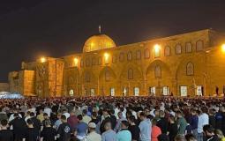 الاعتداء على المصلين في القدس