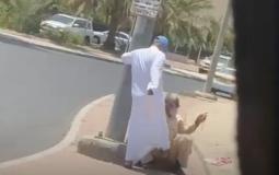 كويتي يعتدي على آسيوي
