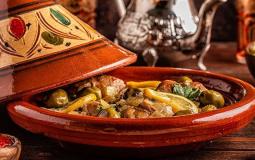 طاجن مغربي بالدجاج