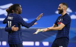 المنتخب الفرنسي امام الويلزى