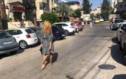 فتاة رام الله الشقراء