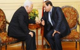 الرئيس محمود عباس والرئيس عبدالفتاح السيسي