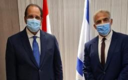 وزير الخارجية الاسرائيلي وعباس كامل