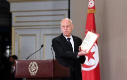 الرئيس التونسي قيس سعيد.