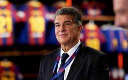 خوان لابورتا رئيس نادي برشلونة